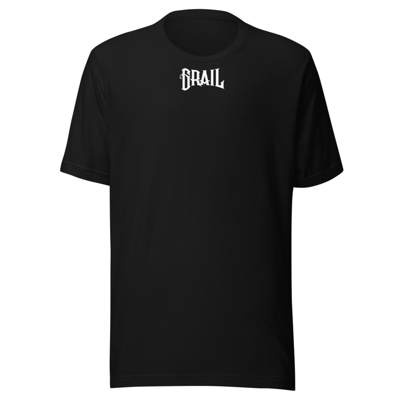 Grail Logo T-Shirt — Black