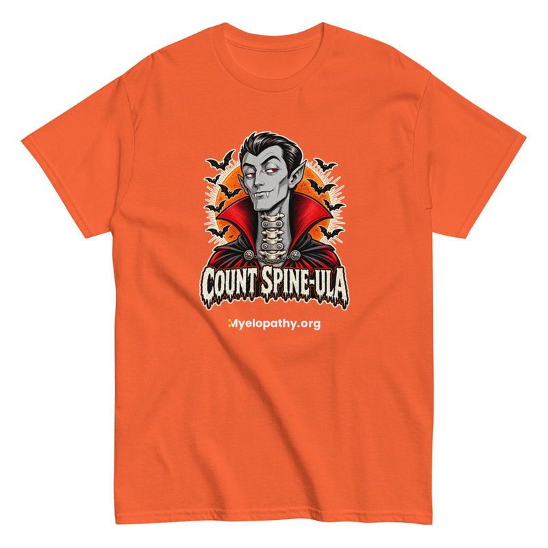 Count Spine-Ula Unisex T – XL, Orange