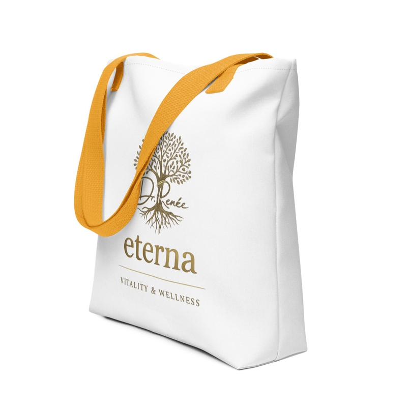 Eterna Atelier Tote Bag – 15″×15″, Yellow