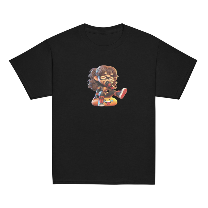 Lora Youth classic tee – S, Black