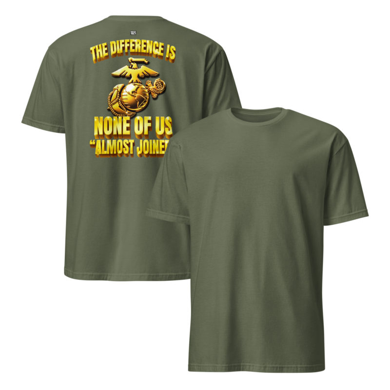 US MARINE CORPS (Back Print) – XL, Military Green