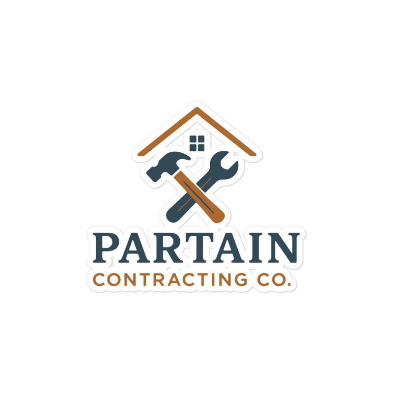 Partain Logo Sticker – 4″×4″, Satin