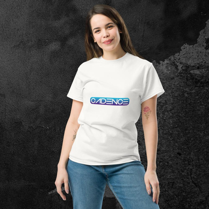 Unisex Cadence Apparel Classic Tee - White