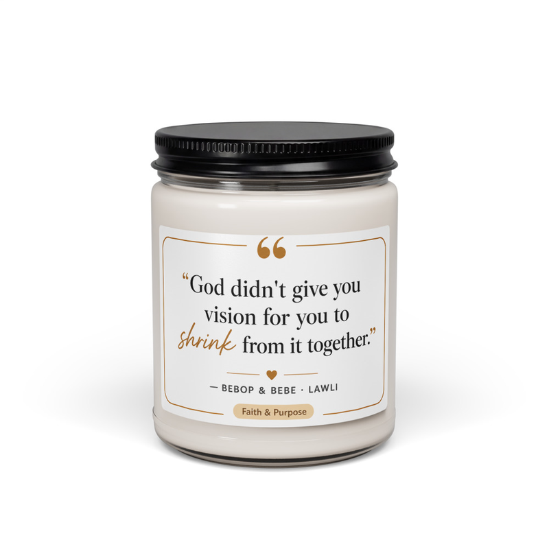 LAWLI Podcast Scented Candle Faith & Purpose