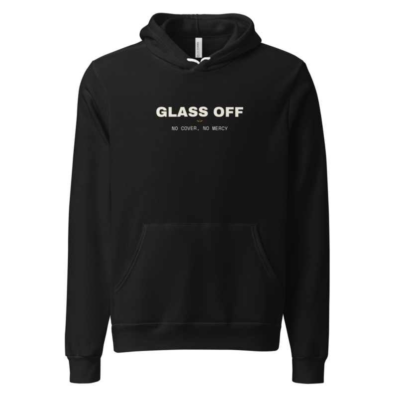 GLASS OFF Hoodie mockup