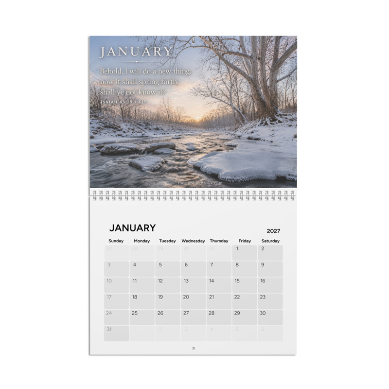 The Rippling Brook 2027 Calendar