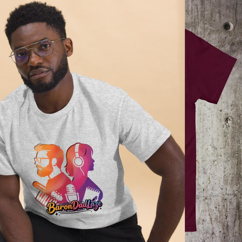 BaronDadLaze "Neon Duo" Graphic Unisex Tee
