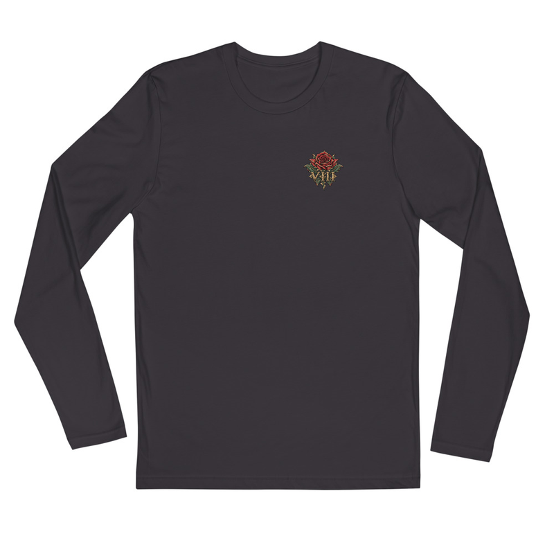 Richen Love Infinity Long Sleeve Fitted Crew