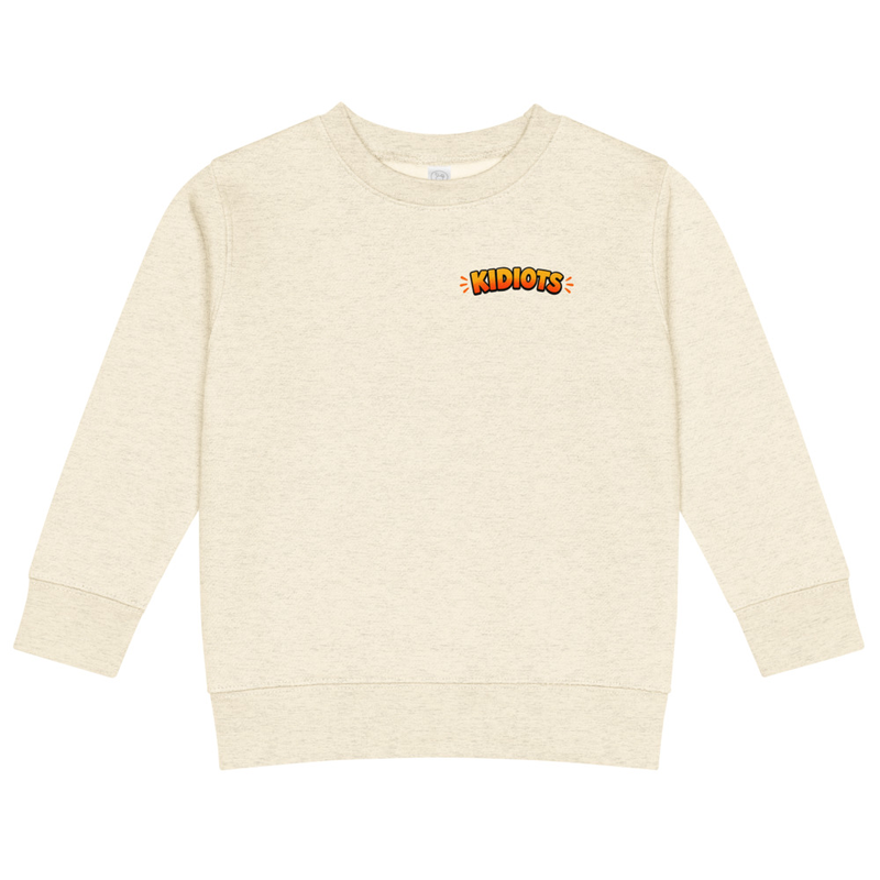 KIDIOTS Sweatshirt – 7, Natural Heather