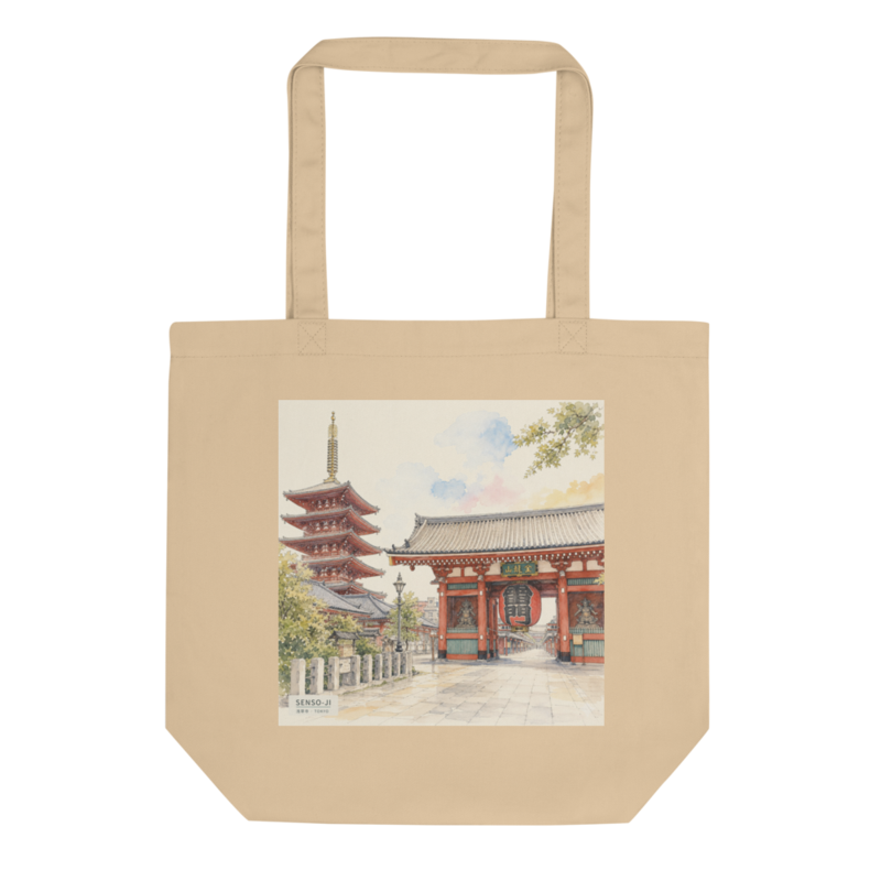 Senso-ji(浅草寺)のトートバッグ