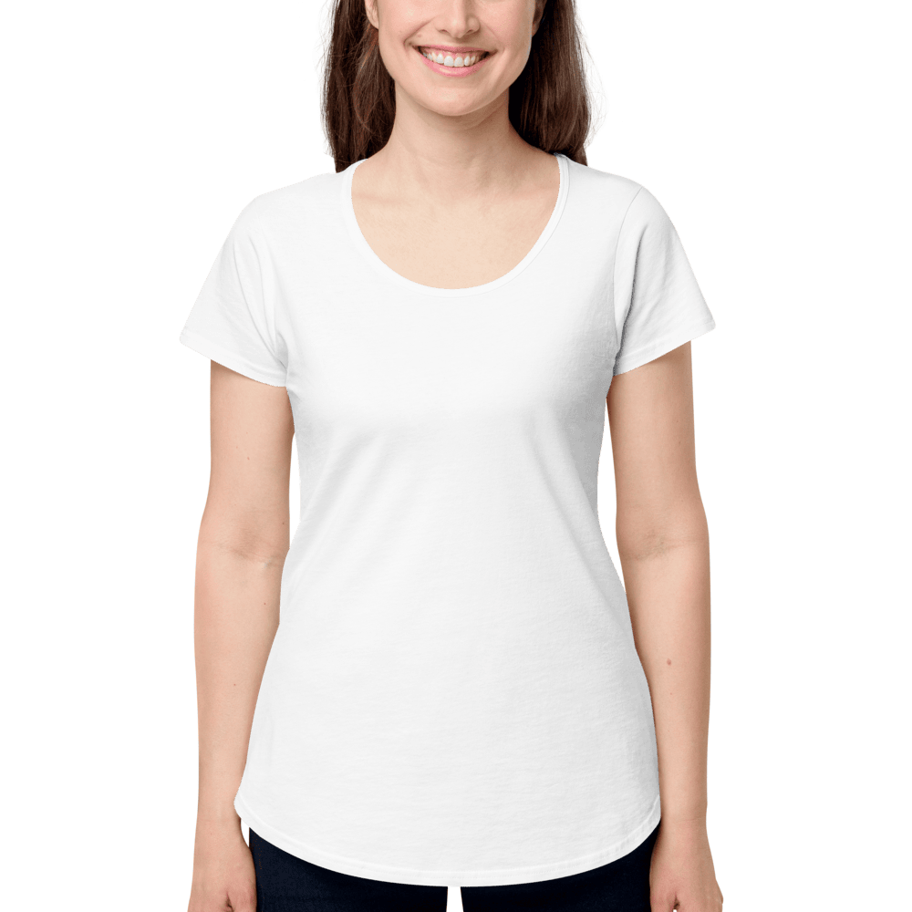 Product Women's Round Neck Tee with AI designs at PicassoIA store