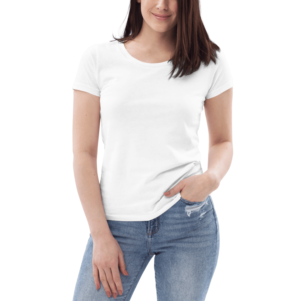 Product Women's Fitted Eco Tee with AI designs at PicassoIA store Product Women's Fitted Eco Tee with AI designs at PicassoIA store