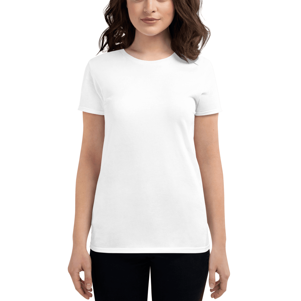 Product Women's Fashion Fit T-Shirt with AI designs at PicassoIA store Product Women's Fashion Fit T-Shirt with AI designs at PicassoIA store