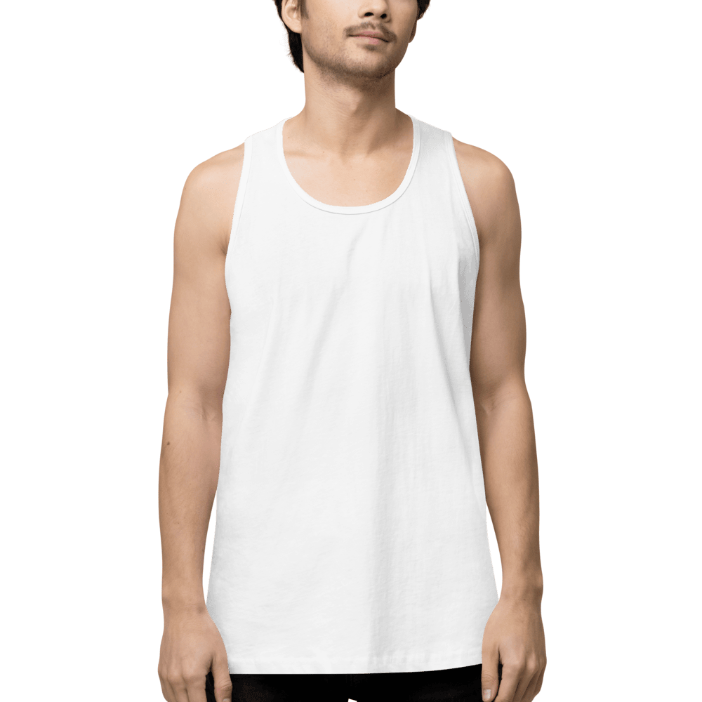 Product Men's Premium Tank Top with AI designs at PicassoIA store