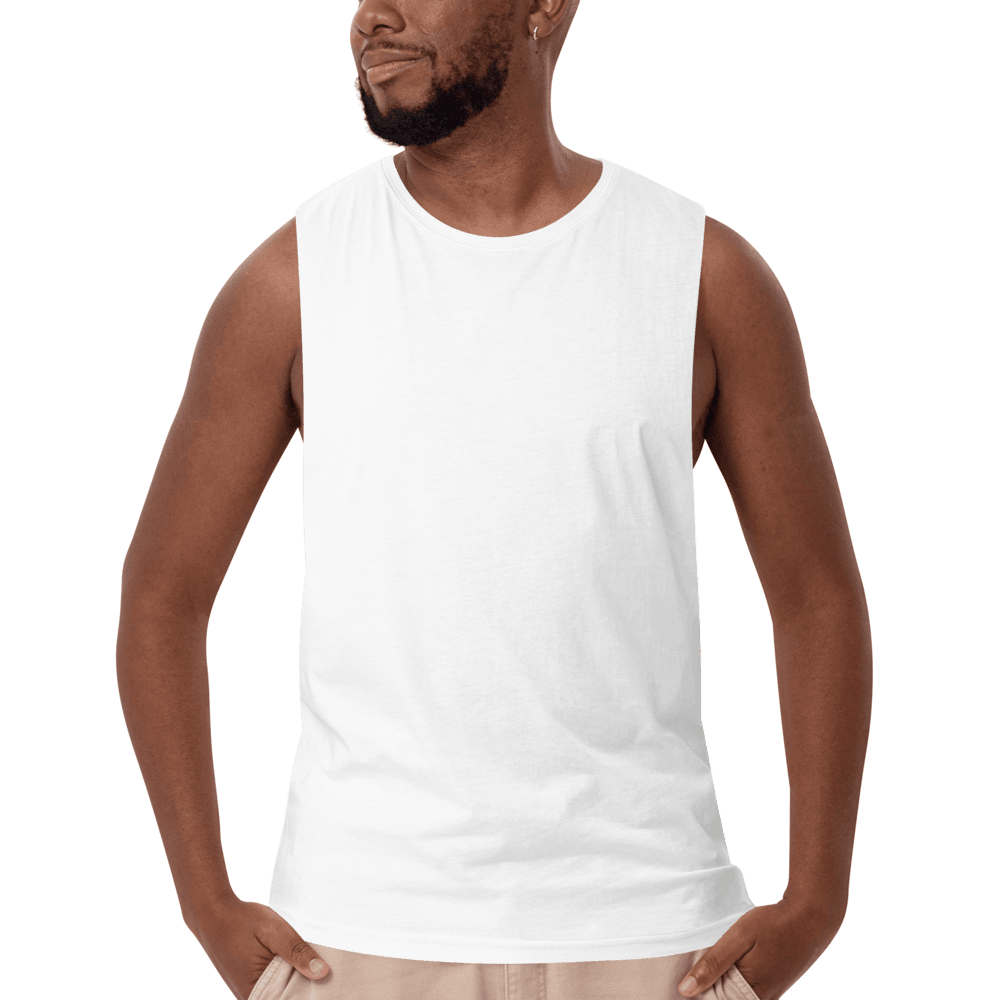 Product Men's Drop Arm Tank Top with AI designs at PicassoIA store Product Men's Drop Arm Tank Top with AI designs at PicassoIA store