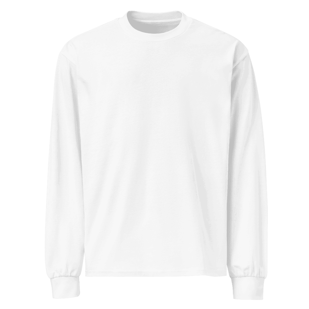 Product Unisex Premium Heavyweight Long Sleeve Shirt with AI designs at PicassoIA store Product Unisex Premium Heavyweight Long Sleeve Shirt with AI designs at PicassoIA store