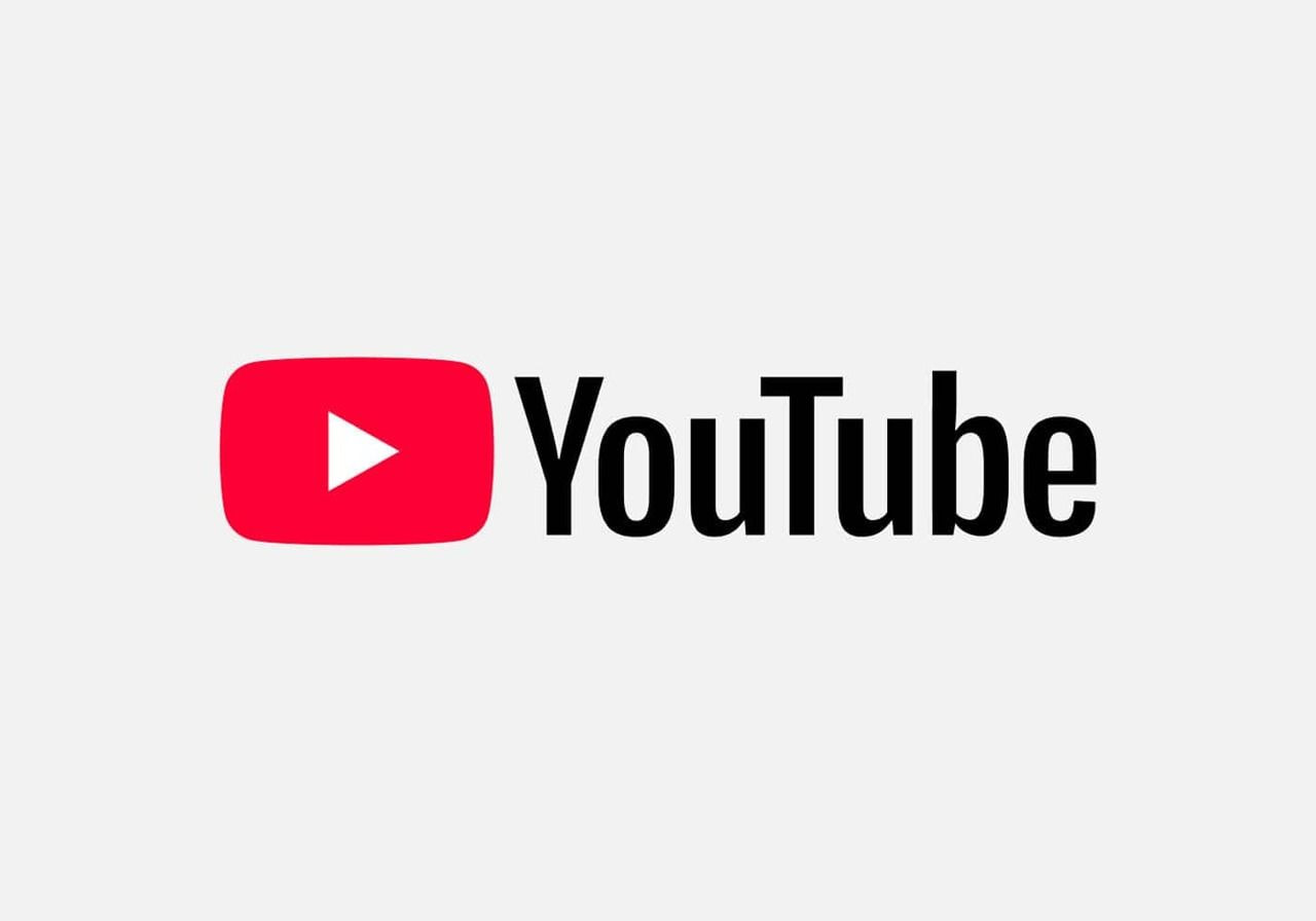 YouTube logo.