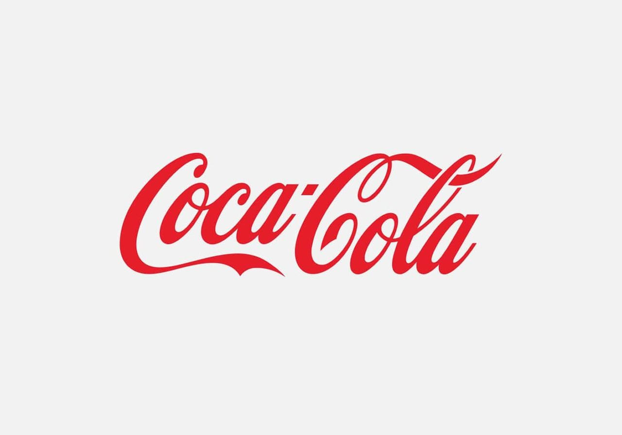 Coca-Cola logo.