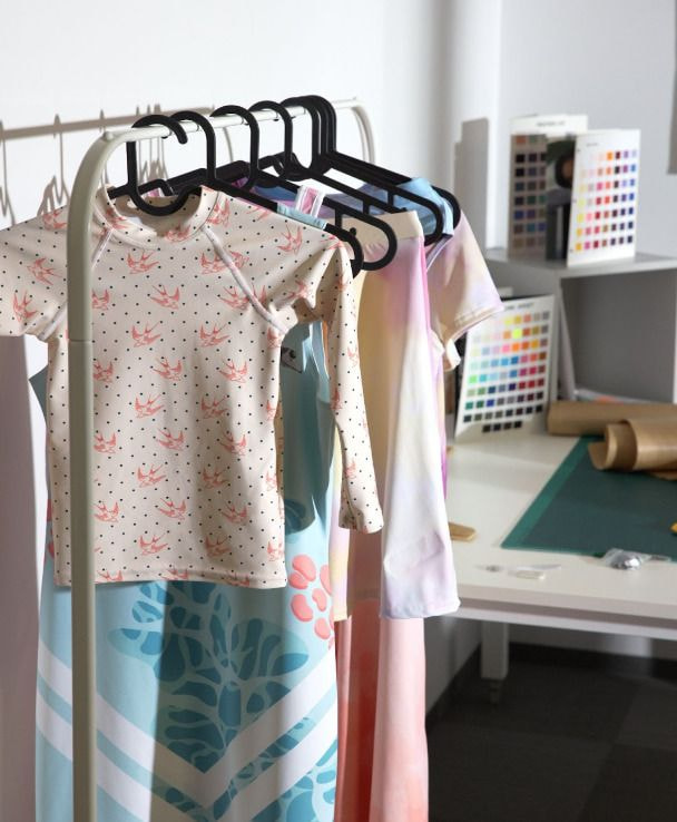 A custom apparel line made on demand