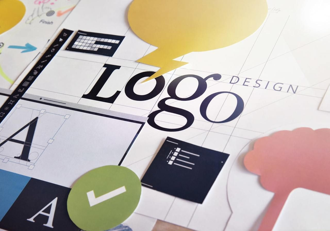 An example of typography in branding design.