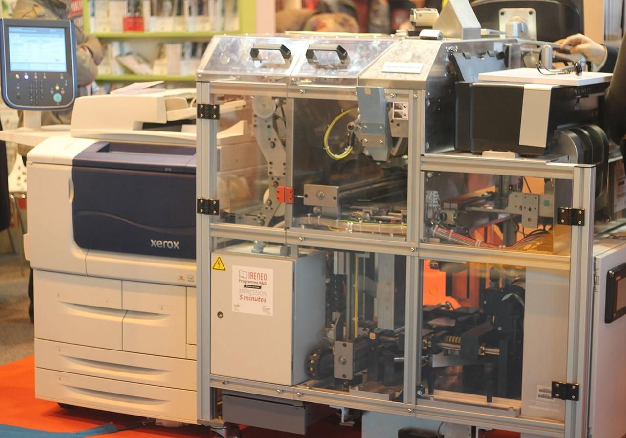 A machine displaying various types of smaller machines inside it.