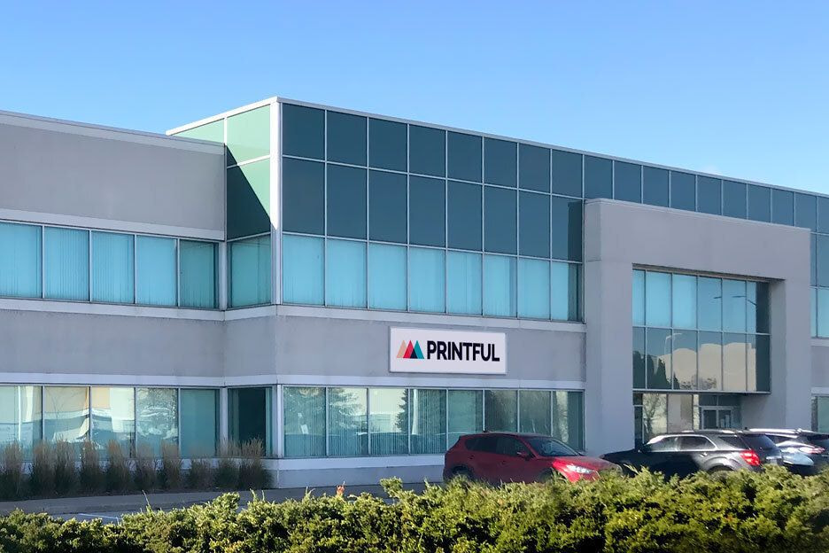 Printful Fulfillment Center in Canada