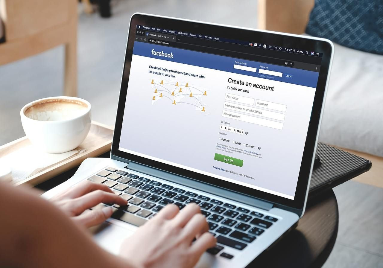 Visual tutorial on establishing a Facebook business page, including essential steps and best practices for engagement.