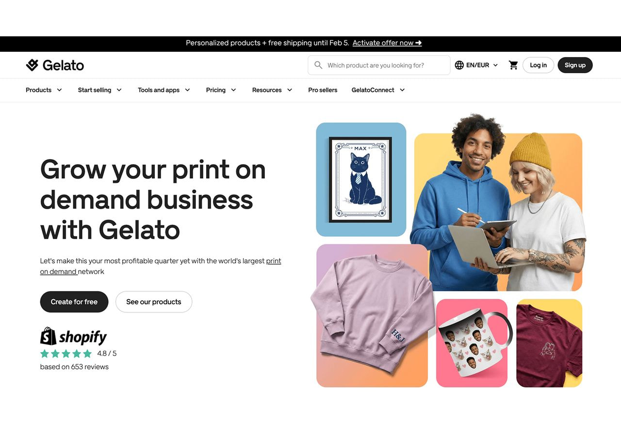 Gelato’s Mockup Generator