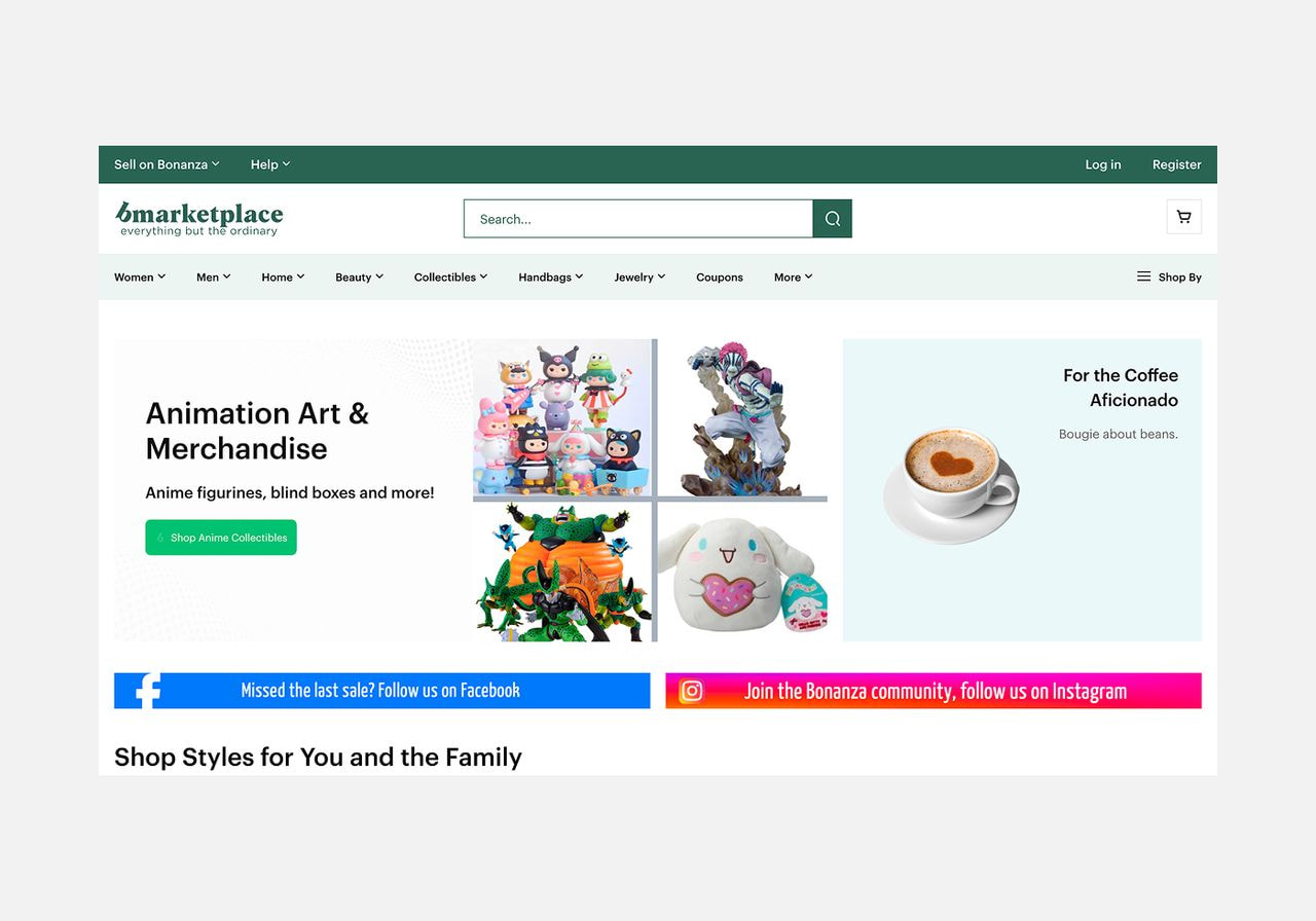 a screenshot of a website