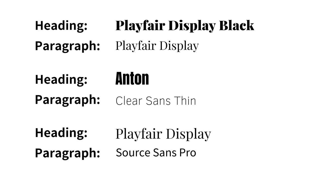 Typography Options