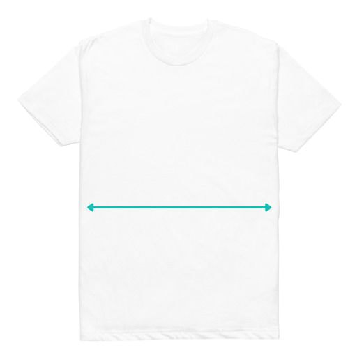 shirt wait and hem measuring