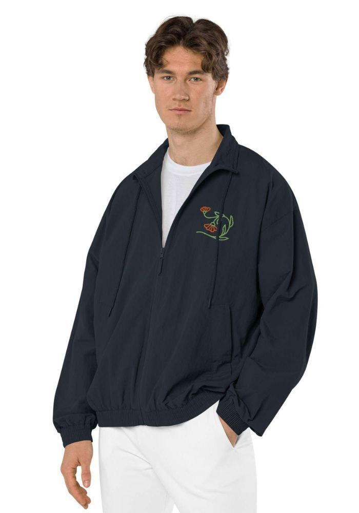 recycled tracksuit jacket