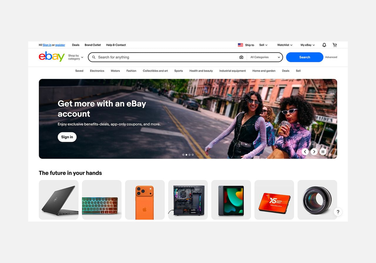 a screenshot of a website