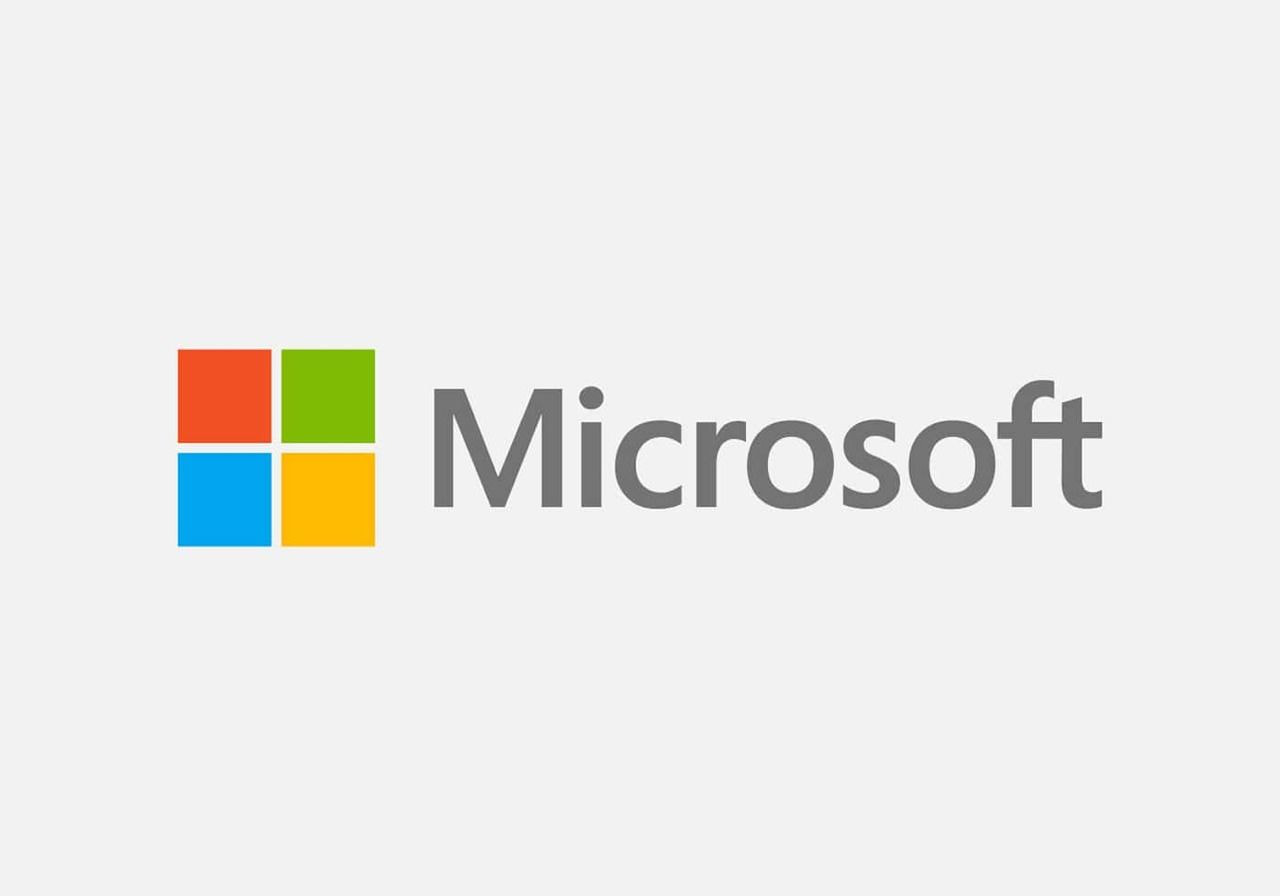 Microsoft logo.