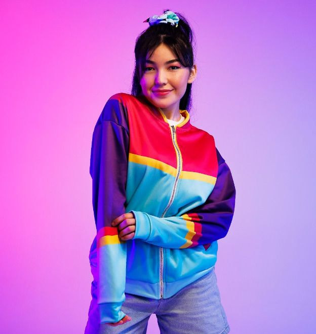 sublimated colorful jacket