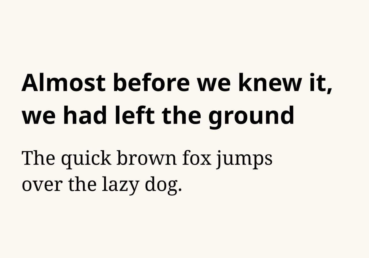 Noto Sans and Noto Serif font pairing as an example of the best fonts for t-shirts.