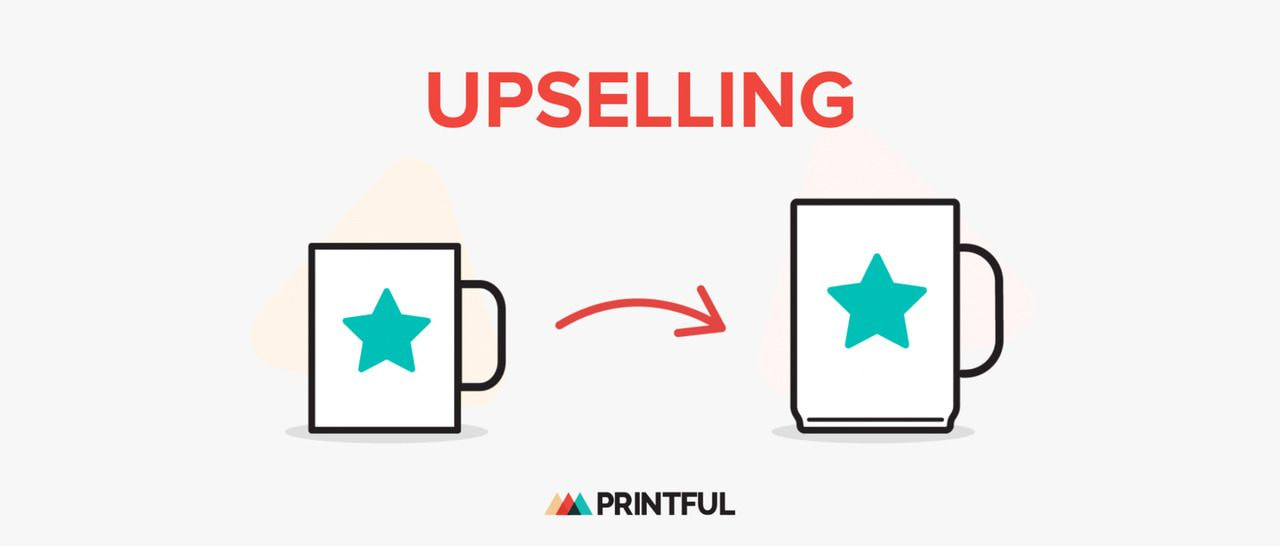 Illustration of upselling example