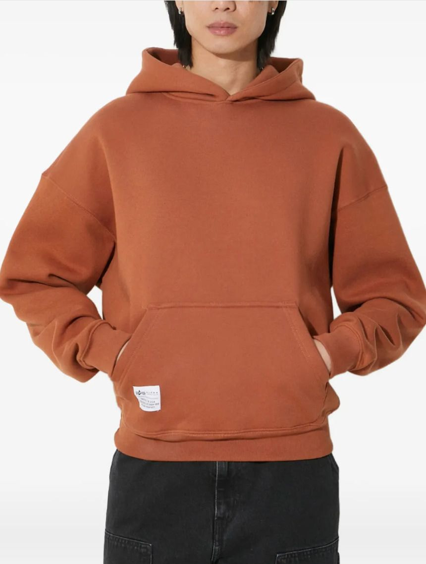 a person wearing a hoodie