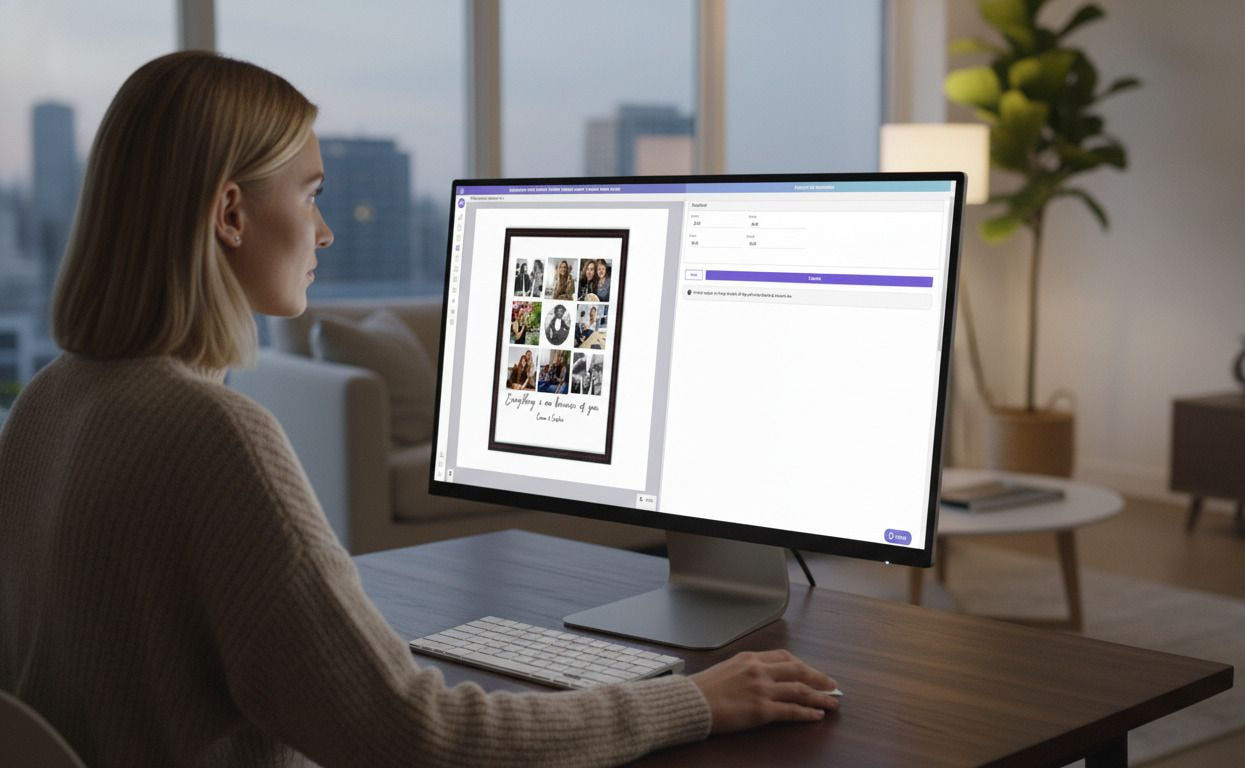 women at the computer screen