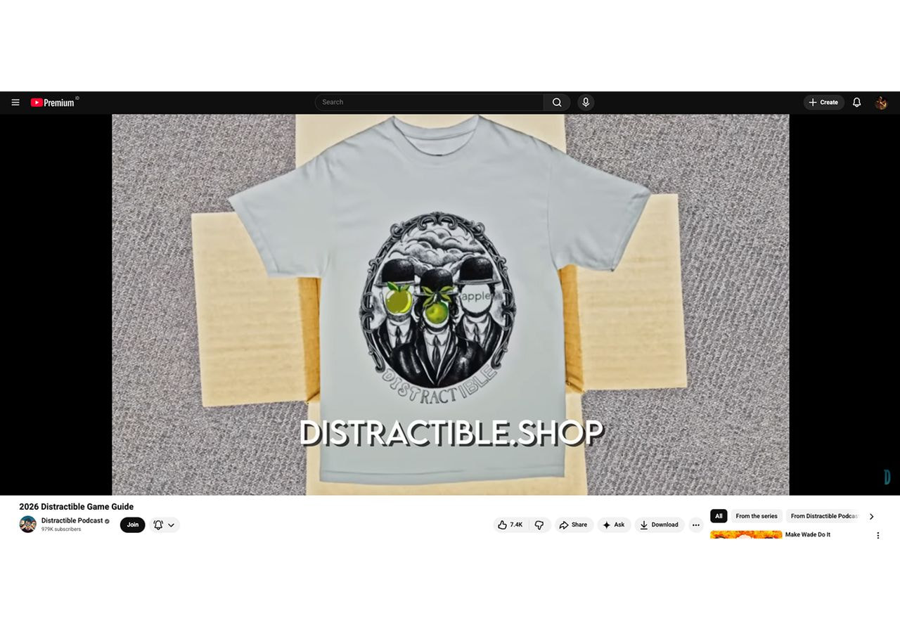 Distractible YouTube Channel