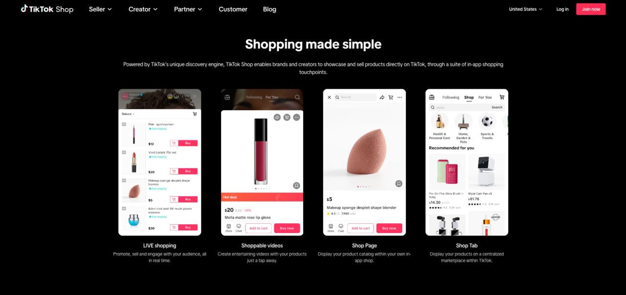TikTok Shop Screenshot