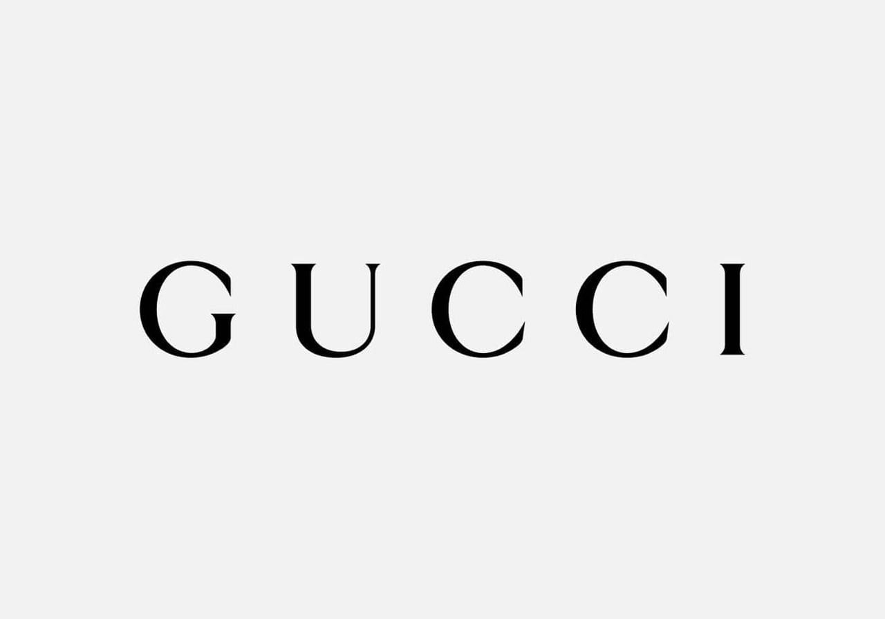 Gucci logo.