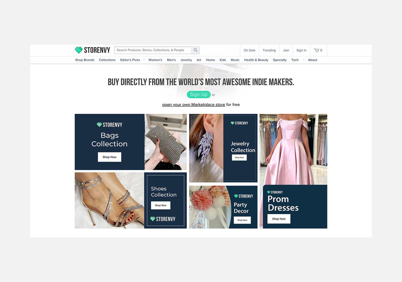 a screenshot of a website