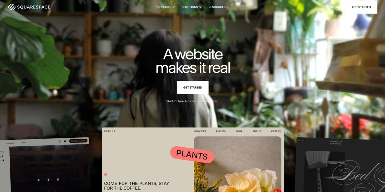 Squarespace Screenshot