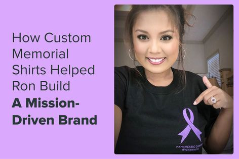 How Ron Custom Built a Memorable Business using Custom T-Shirts