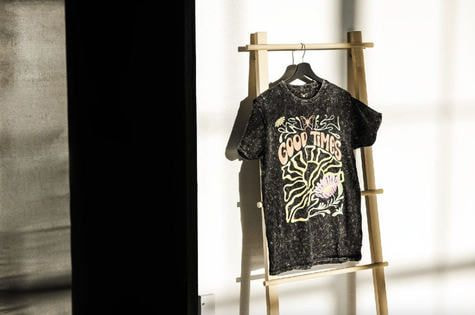 How to make vintage t-shirts without using aging techniques