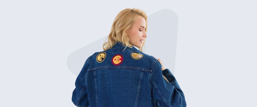  jacket with custom patches