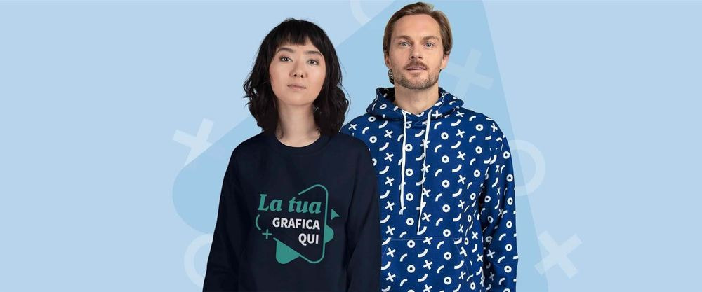 Crea la tua felpa on sale personalizzata