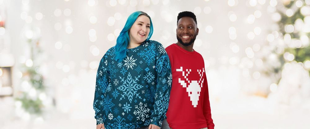 Ugly christmas clearance hoodies