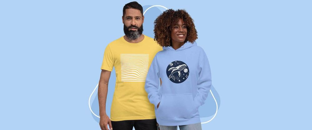 Combo de sudadera de mujer y hombre personalizadas